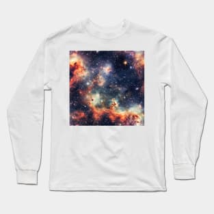 Deep Outer Space Pattern 27 Long Sleeve T-Shirt